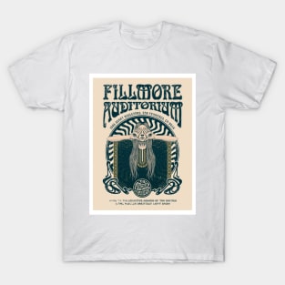 Fillmore Auditorium Psychedelic Poster T-Shirt